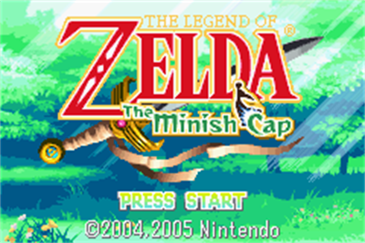 Legend of Zelda The Minish Cap - GBA