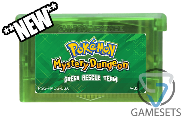 Pokemon Mystery Dungeon Green Rsescue Team - GBA