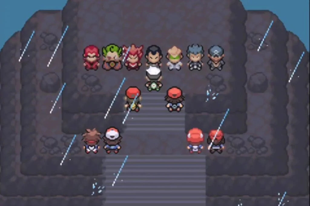 Pokemon Hyper Emerald Lost Artifacts Version - GBA