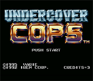 Undercover Cops - SNES Port