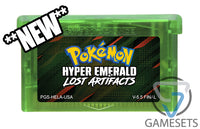 Pokemon Hyper Emerald Lost Artifacts Version - GBA