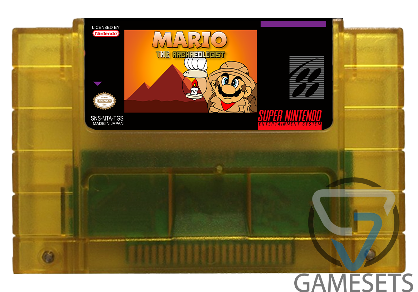 Mario the archaeologist - SNES