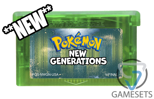 Pokemon New Generations Version - GBA