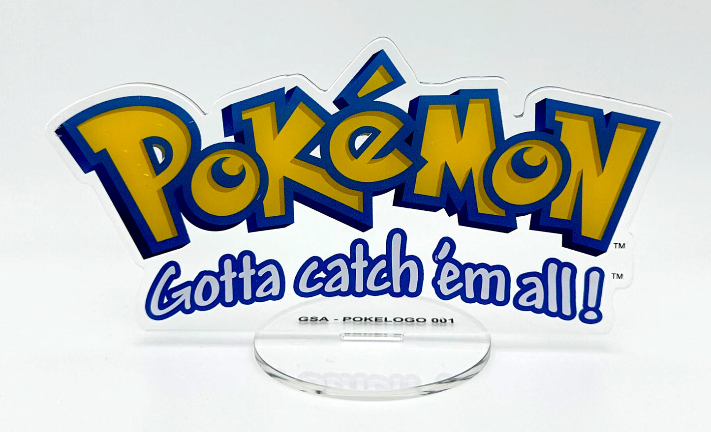 Pokemon Logo 6" Acrylic Display