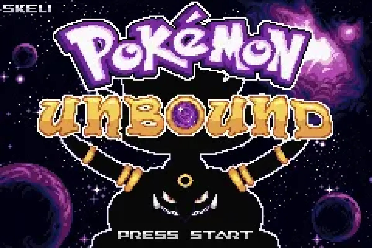 Pokemon Unbound Version - GBA