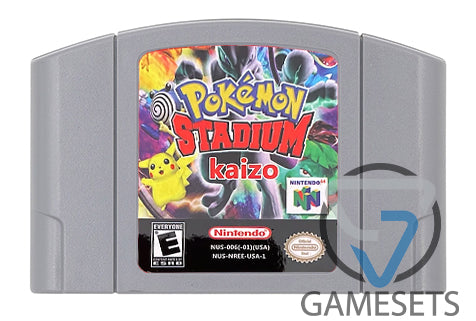 Pokemon Stadium KAZIO - N64