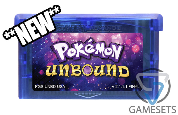 Pokemon Unbound Version - GBA