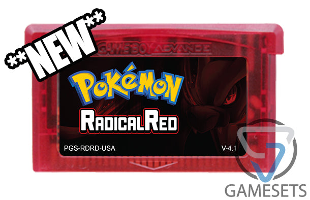 Pokemon Radical Red Version - GBA