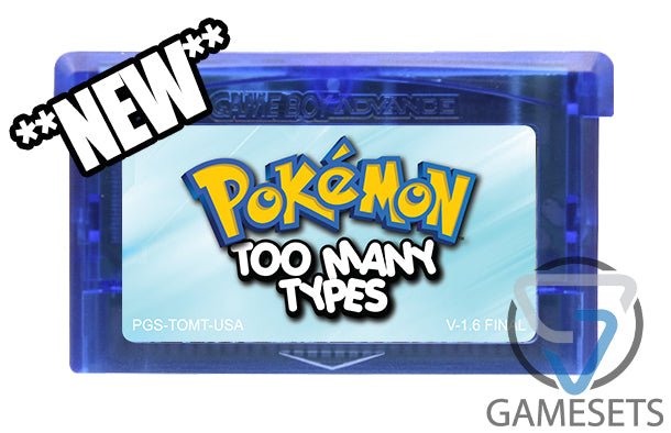 Pokemon Too Many Types Version - GBA