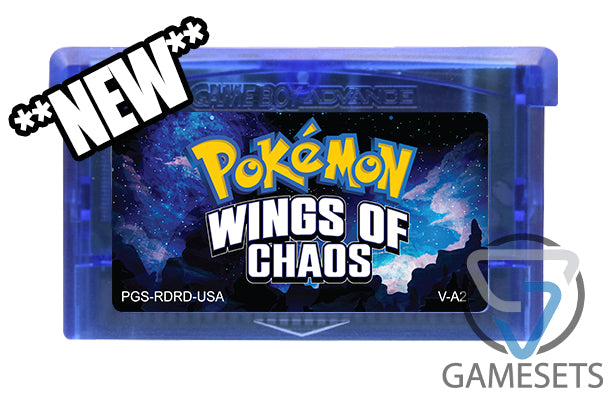 Pokemon Wings of Chaos Version - GBA – GameSets