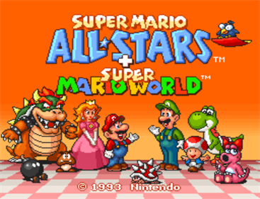Super Mario All Stars + Super Mario World - SNES
