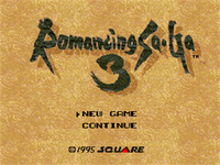 Romancing Saga 3 - SNES English Port