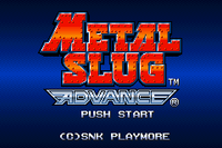 Metal Slug Advance - GBA