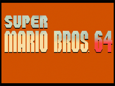 Super MarioBros.  - N64 Homebrew