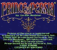 Prince of Persia - SNES