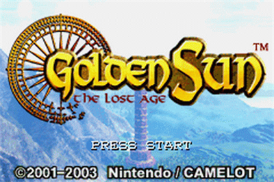 Golden Sun The Lost Age - GBA