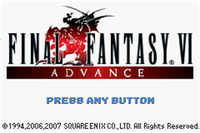 Final Fantasy VI Advance - GBA