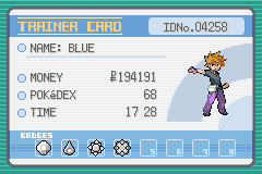 Pokemon Water Blue - GBA Rom Hack