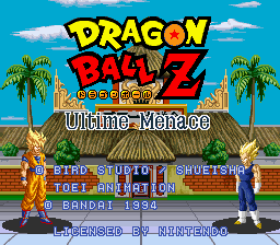Dragon Ball Z Ultimate Menace - SNES English Port!