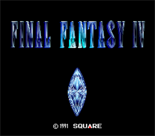 Final Fantasy IV - SNES English Port