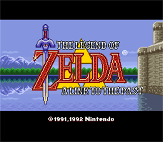 The Legend of Zelda: A Link to the Past - SNES
