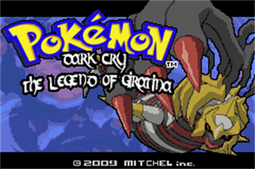 Pokemon Dark Cry The Legend of Giratina - GBA