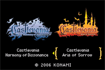 Castlevania Double Pack - GBA