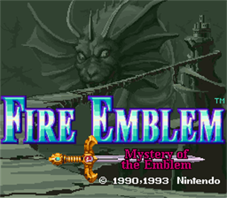Fire Emblem: Mystery of the Emblem - SNES English Port