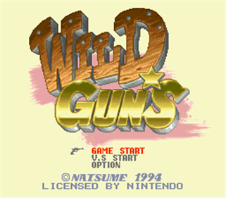 Wild Guns- SNES