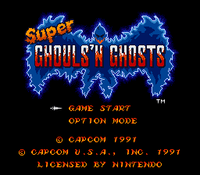 Super Ghouls 'n Ghosts - SNES