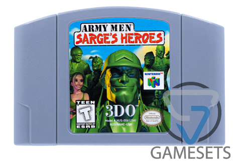 Army Men Sarge's Heroes - N64
