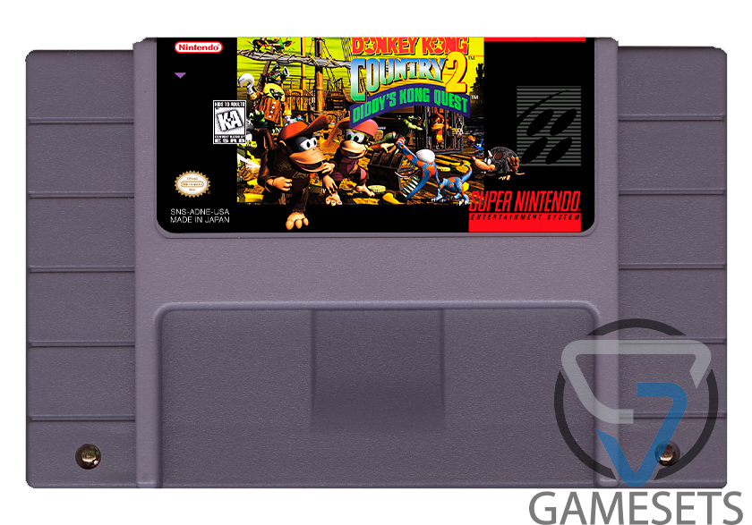 Donkey Kong Country 2 Diddy's Kong Quest - SNES