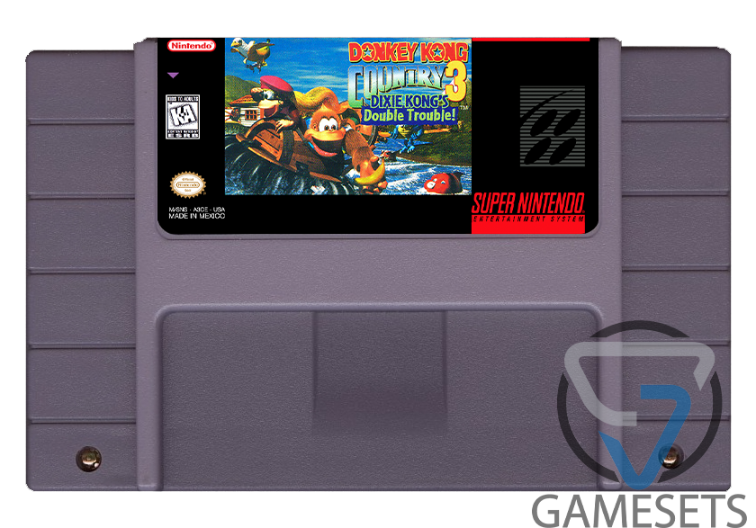 Donkey Kong Country 3: Dixie  Kong's Double Trouble - SNES