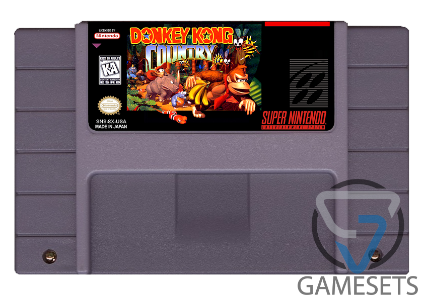 Donkey Kong Country - SNES.