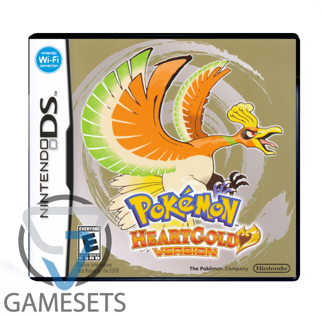 Pokemon HeartGold Version (With Box and Book) -DS