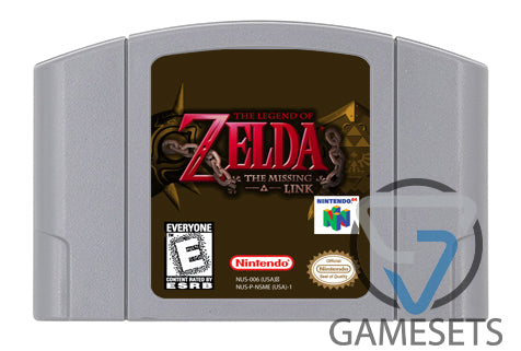 The Legend of Zelda The Missing Link - N64 Homebrew.