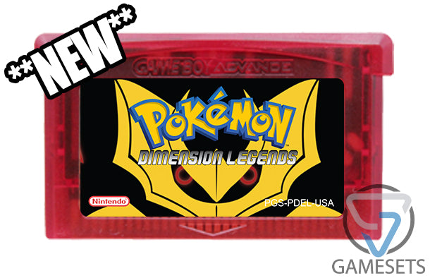 Pokemon Dimension Legends - GBA Romhack