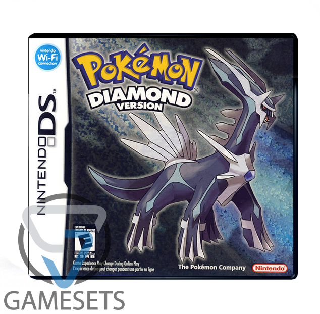 Pokemon Diamond Version (With Box and Book) -DS!