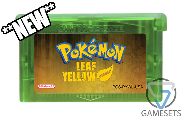 Pokemon Leaf Yellow - GBA Romhack