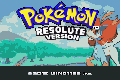 Pokemon Resolute - GBA