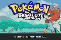 Pokemon Resolute - GBA