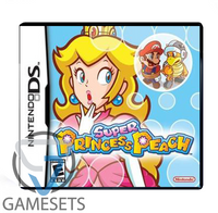 Super Princess Peach (With Box and Book) -DS