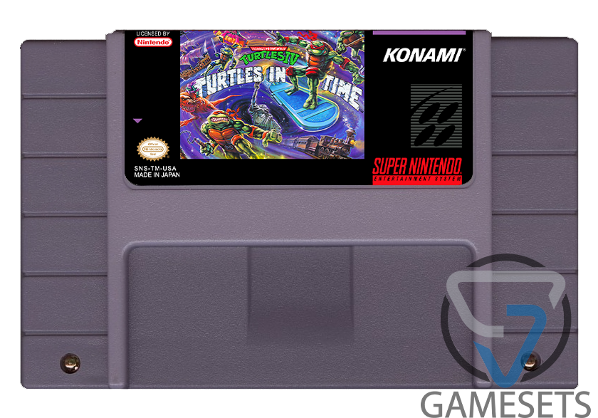 Teenage Mutant Ninja Turtles IV: Turtles in time - SNES