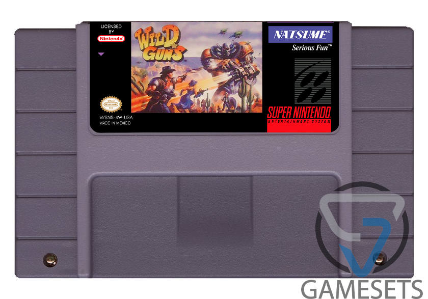 Wild Guns- SNES