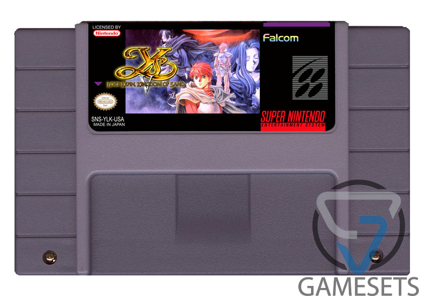 Y's 5: The Lost Keffin - SNES English Port