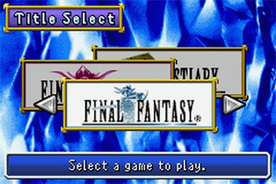 Final Fantasy I & II Dawn of Souls - GBA