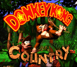 Donkey Kong Country - SNES.