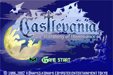 Castlevania Harmony of Dissonance - GBA