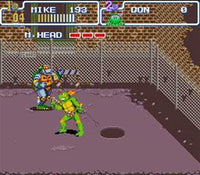 Teenage Mutant Ninja Turtles IV: Turtles in time - SNES