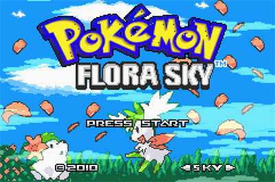 Pokemon Flora Sky - GBA